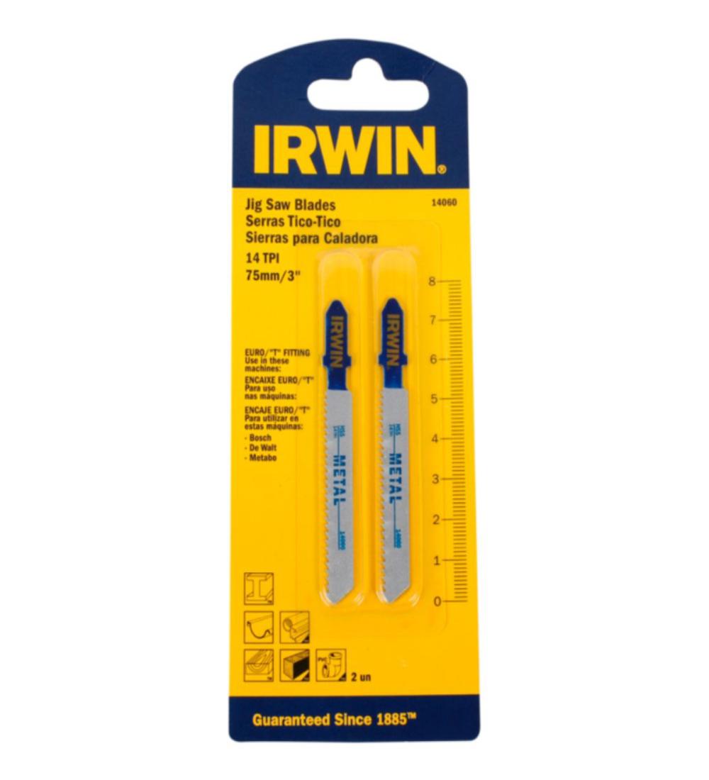 SIERRA CALADORA PARA METAL T 75x14D Irwin 4060x2